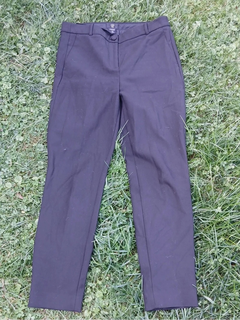 Women's Straight-Leg Work Pants - Black